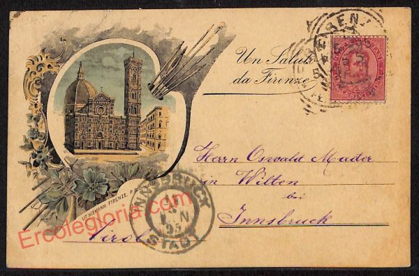 ae7398 - CARTOLINA D'EPOCA - Firenze Città