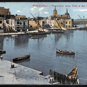 ab8426 - CARTOLINA  D'EPOCA - Napoli  Provincia  - POZZUOLI  1907