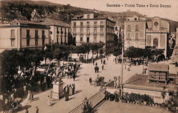ab8435 - CARTOLINA  D'EPOCA - Napoli  Provincia  - SORRENTO