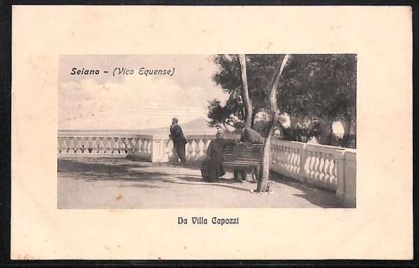 ab8438 - CARTOLINA  D'EPOCA - Napoli  Provincia  - SERIANO  1912