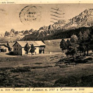 ab5698 - CARTOLINA  D'EPOCA - Trento Provincia :  LAVAZE