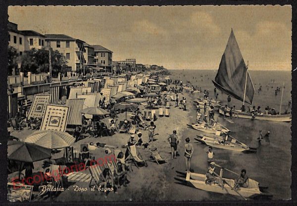 ag0417 - CARTOLINA D'EPOCA - Forlì Provincia - Bellaria