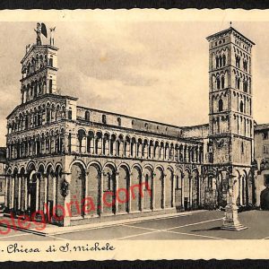 ag6090 - CARTOLINA D'EPOCA - Lucca Città - Chiesa di S. Michele
