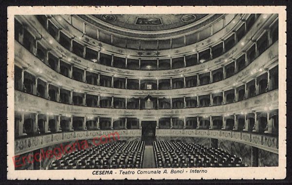 ag0438 - CARTOLINA D'EPOCA - Forlì Provincia - Cesena  1943