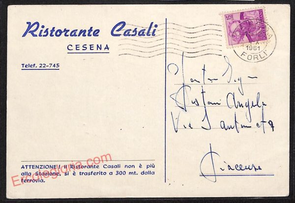 ag0443 - CARTOLINA D'EPOCA - Forlì Provincia - Cesena