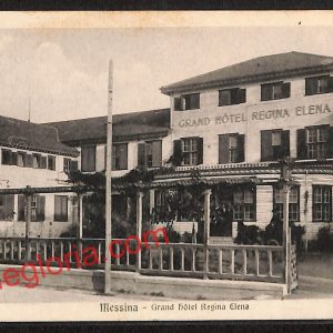 ag8594 - CARTOLINA D'EPOCA - Messina Città - Grand Hotel Regina Elena
