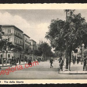 ah4723 - CARTOLINA D'EPOCA - Palermo Città - Via della Libertà