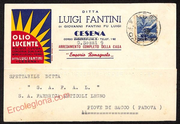 ag0453 - CARTOLINA D'EPOCA - Forlì Provincia - Cesena