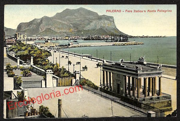 ah4733 - CARTOLINA D'EPOCA - Palermo Città - Foro Italico