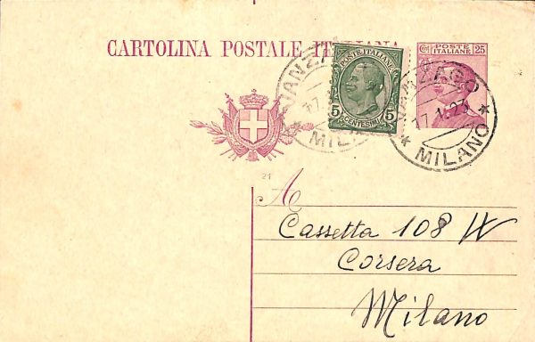 ac4325 - CARTOLINA D'EPOCA - Milano Provincia - VANZAGO