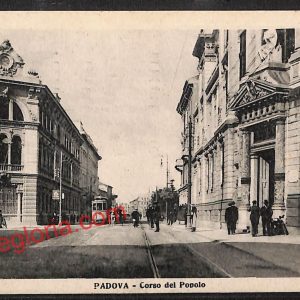 ah4173 - CARTOLINA D'EPOCA - Padova Città - Corso del Popolo