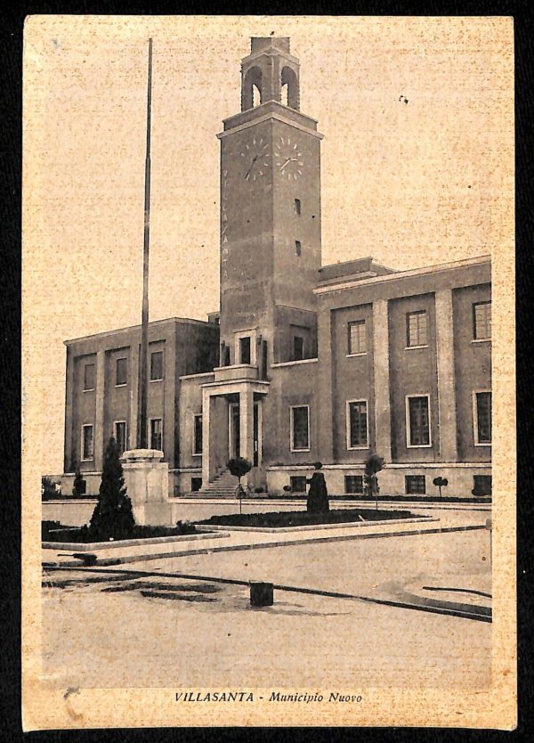 ac4328 - CARTOLINA D'EPOCA - Milano Provincia - VILLASANTA  1939