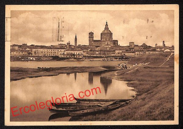 ah5825 - CARTOLINA  D'EPOCA - Pavia Città - Panorama