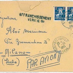 21045 - ALGERIA - POSTAL HISTORY -  MILITARY: FOREIGN LEGION - Sidi Bel Abbès 19