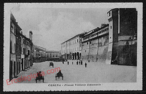 ag0457 - CARTOLINA D'EPOCA - Forlì Provincia - Cesena  1920