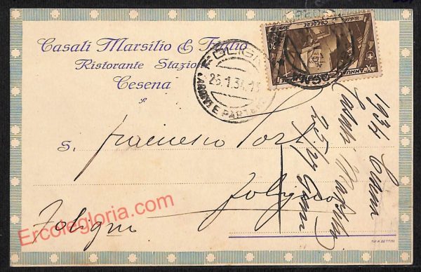 ag0458 - CARTOLINA D'EPOCA - Forlì Provincia - Cesena