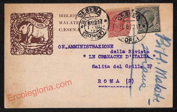 ag0459 - CARTOLINA D'EPOCA - Forlì Provincia - Cesena