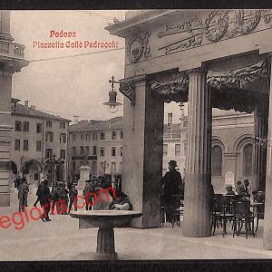 ah4174 - CARTOLINA D'EPOCA - Padova Città - Piazzetta Caffè Pedrocchi