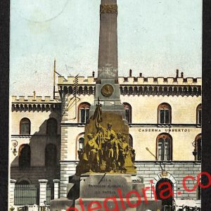 ah5839 - CARTOLINA  D'EPOCA - Pavia Città - Monumento alla Famiglia Cairoli