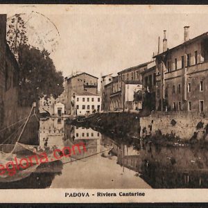 ah4175 - CARTOLINA D'EPOCA - Padova Città - Riviera Cantarine
