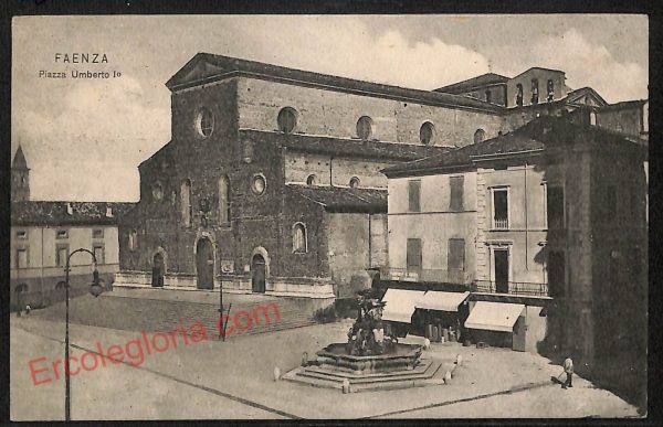 ag0514 - CARTOLINA D'EPOCA - Forlì Provincia - Faenza  1911