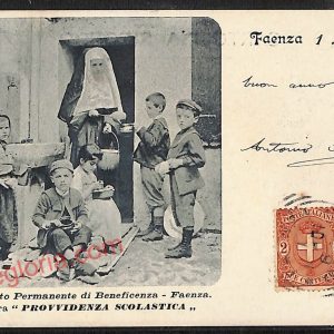 ag0526 - CARTOLINA D'EPOCA - Forlì Provincia - Faenza  1901