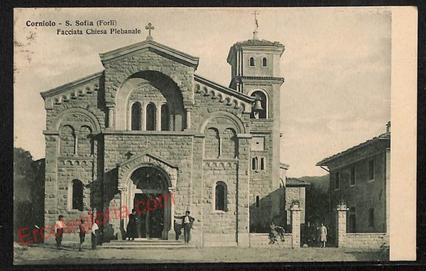 ag0566 - CARTOLINA D'EPOCA - Forlì Provincia - Santa Sofia  1931