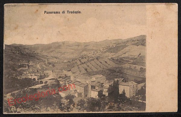 ag0576 - CARTOLINA D'EPOCA - Forlì Provincia - Tredozio  1912