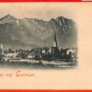 aa7910 - Ansichtskarten VINTAGE POSTCARD: GERMANY Deutschland - Garmisch-Partenk