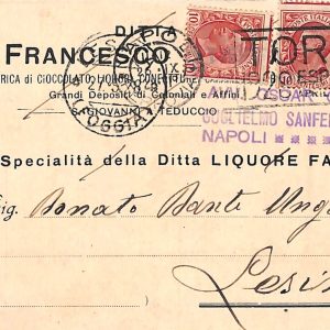 ab8450 - CARTOLINA  D'EPOCA - Napoli  Provincia  - S. GIOVANNI A TEDUCCIO 1928