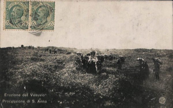 ab8451 - CARTOLINA  D'EPOCA - Napoli  Provincia  - S. ANNA  1907