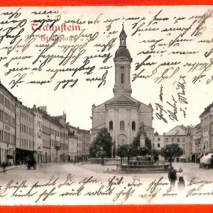 aa7939 - Ansichtskarten VINTAGE POSTCARD: GERMANY Deutschland -  Traunstein 1902