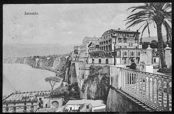 ab8473 - CARTOLINA  D'EPOCA - Napoli  Provincia  - SORRENTO  1913