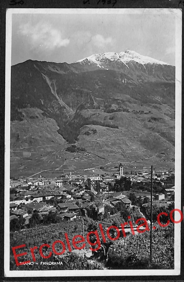 ai7186 - CARTOLINA D' EPOCA - Sondrio Provincia - Tirano