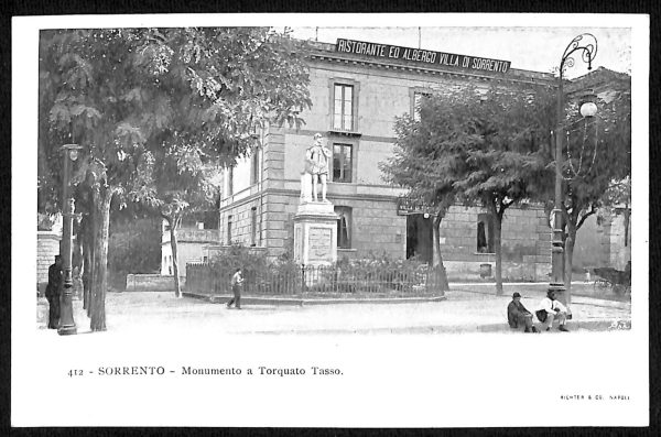 ab8492 - CARTOLINA  D'EPOCA - Napoli  Provincia  - SORRENTO
