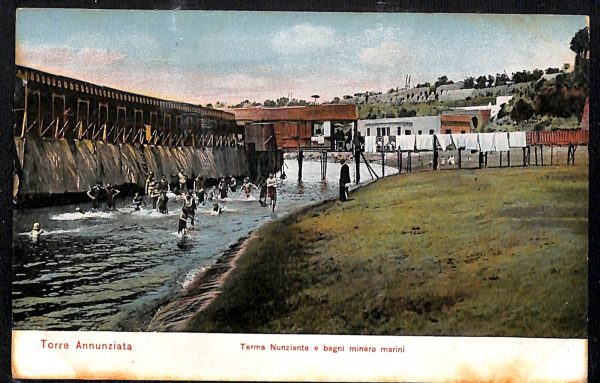 ab8516 - CARTOLINA  D'EPOCA - Napoli  Provincia  - TORRE ANNUNZIATA  1916