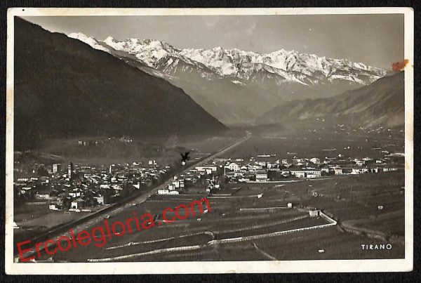 ai7187 - CARTOLINA D' EPOCA - Sondrio Provincia - Tirano