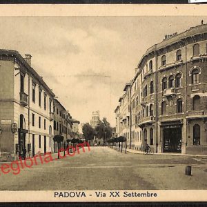 ah4180 - CARTOLINA D'EPOCA - Padova Città - Via XX Settembre