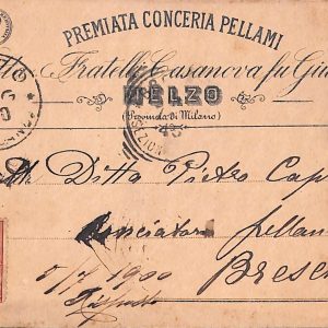 ac4340 - CARTOLINA D'EPOCA - Milano Provincia - MELZO