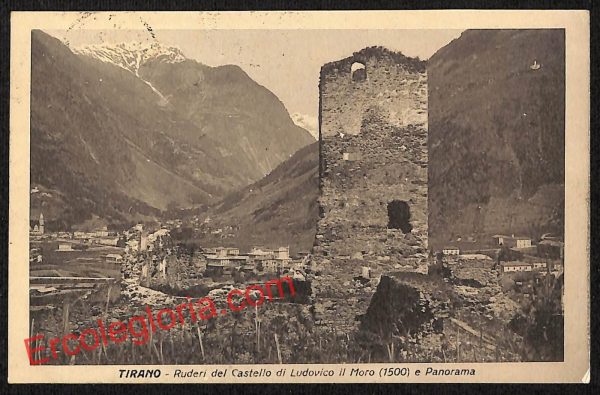 ai7188 - CARTOLINA D' EPOCA - Sondrio Provincia - Tirano