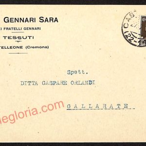ae5555 - CARTOLINA D'EPOCA - Cremona Provincia - Castelleone