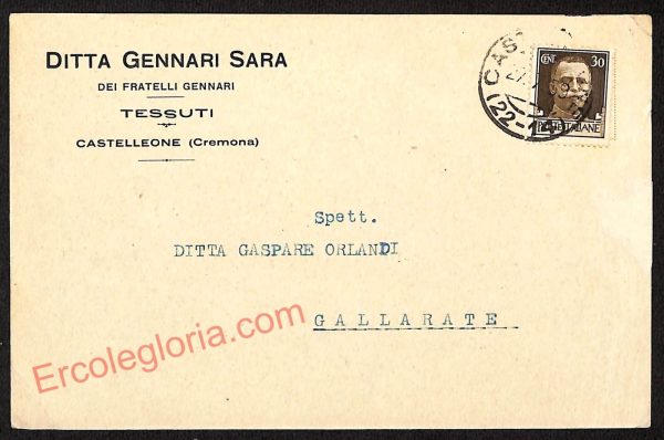 ae5555 - CARTOLINA D'EPOCA - Cremona Provincia - Castelleone