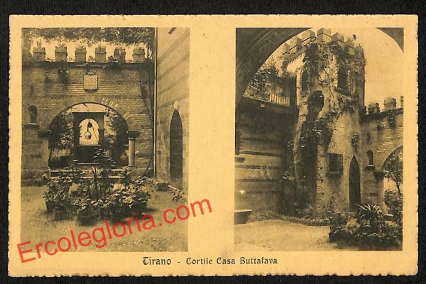 ai7190 - CARTOLINA D' EPOCA - Sondrio Provincia - Tirano