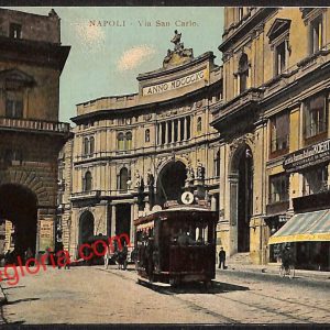 ag9947 - CARTOLINE D'EPOCA - Napoli Citta - Via San Carlo