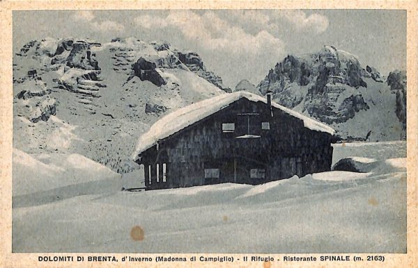 ab5729 - CARTOLINA  D'EPOCA - Trento Provincia : MADONNA DI CAMPIGLIO