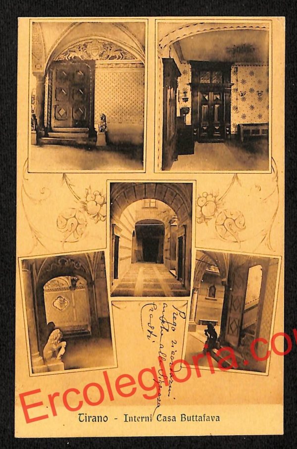 ai7191 - CARTOLINA D' EPOCA - Sondrio Provincia - Tirano