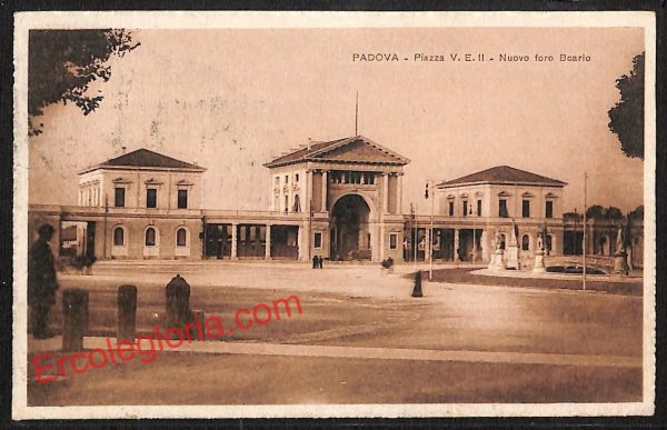 ah4183 - CARTOLINA D'EPOCA - Padova Città - Nuovo foro Bcario