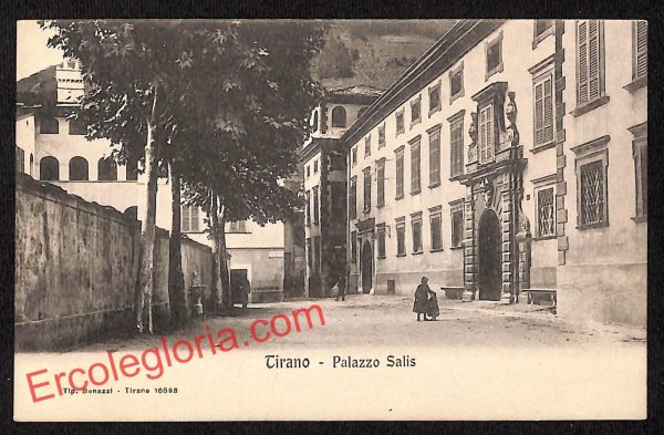 ai7192 - CARTOLINA D' EPOCA - Sondrio Provincia - Tirano