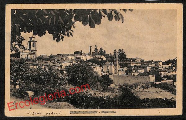 ai7194 - CARTOLINA D' EPOCA - Asti Provincia - Castagnole delle Lanze