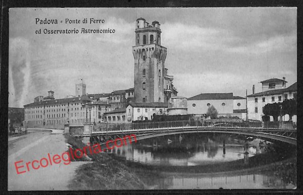ah4185 - CARTOLINA D'EPOCA - Padova Città - Ponte di Ferro